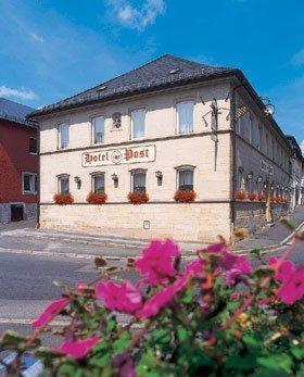 Hotel Post Nordhalben Bagian luar foto